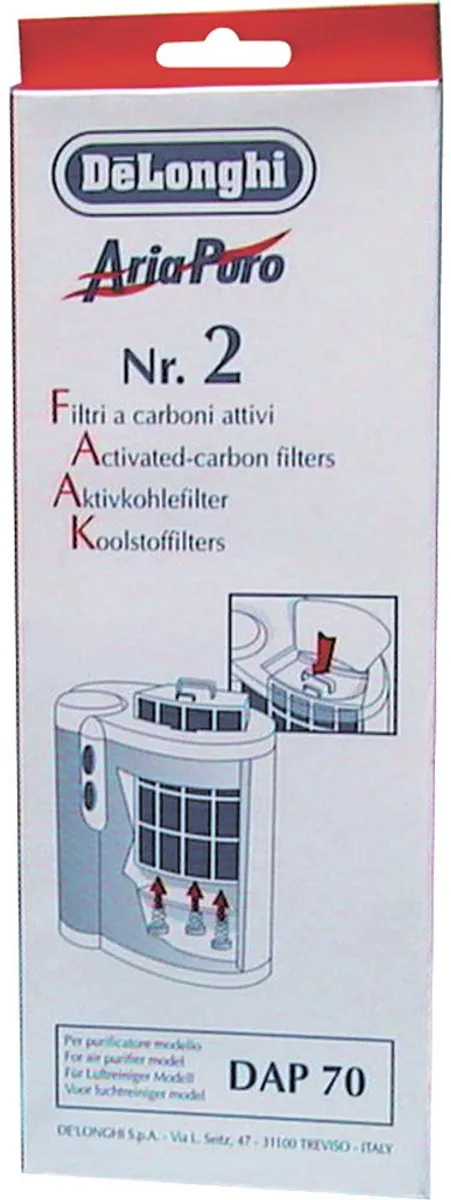 De'Longhi DAPC70 Koolstoffilter - 5537000100