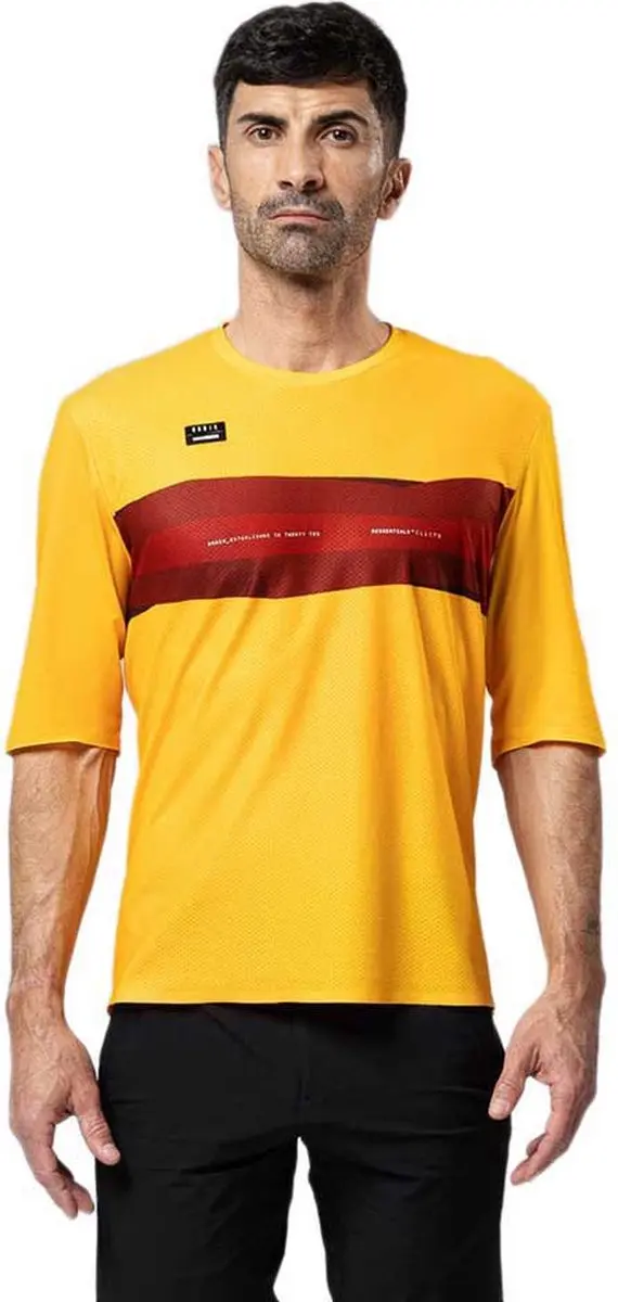 Gobik Volt T-shirt Met Korte Mouwen Geel M Man