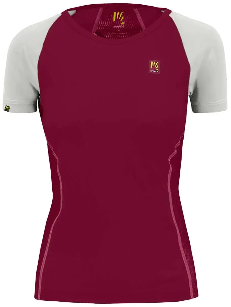 Karpos Lavaredo Evo Dames T-shirt - XS - Beet Red - afbeelding 4 van 4