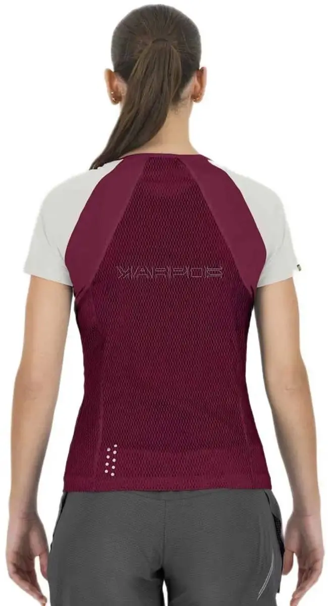 Karpos Lavaredo Evo Dames T-shirt - XS - Beet Red - afbeelding 2 van 4