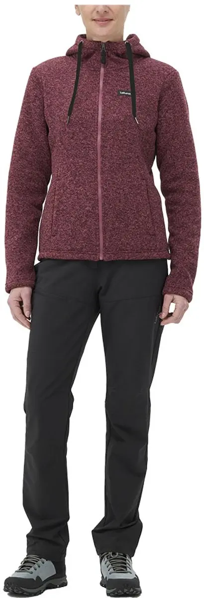 Lafuma Cali Dames Fleece met Capuchon - Wine - S - afbeelding 5 van 6