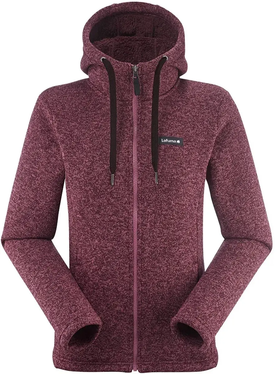 Lafuma Cali Dames Fleece met Capuchon - Wine - S - afbeelding 3 van 6