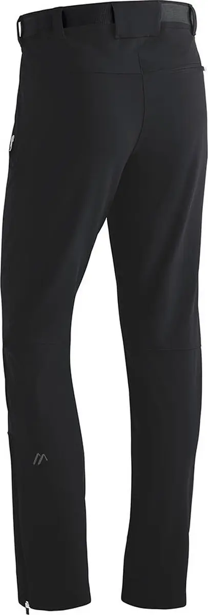 Maier Sports Naturno Slim Wandelpantalon Short - Zwart - 26 - afbeelding 2 van 6