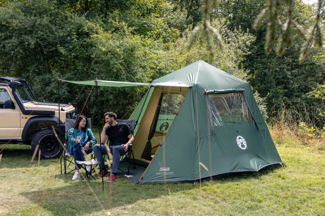 Coleman FastPitch Forest Lodge 4 Kampeertent - 4 Persoons - Groen - afbeelding 5 van 6