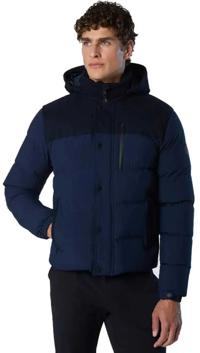 North Sails Gamma Puffer Jas Blauw L Man