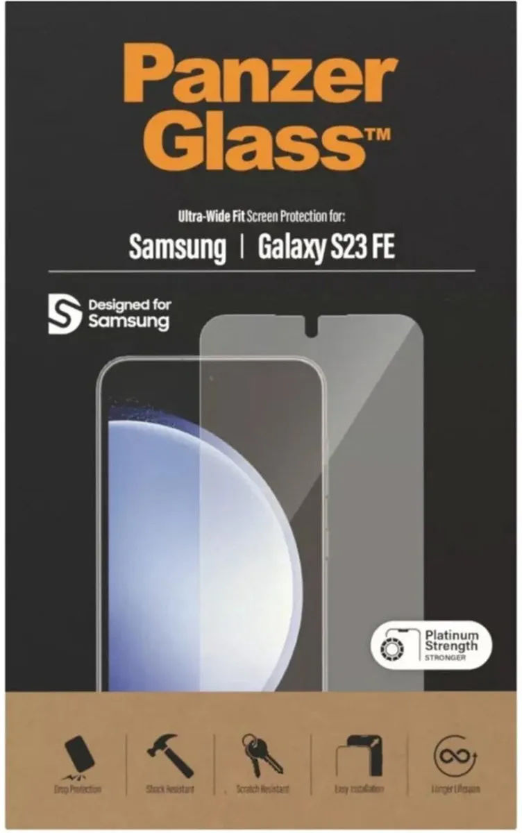PanzerGlass PZ-7341 Screenprotector Samsung Galaxy S23 FE - Case Friendly