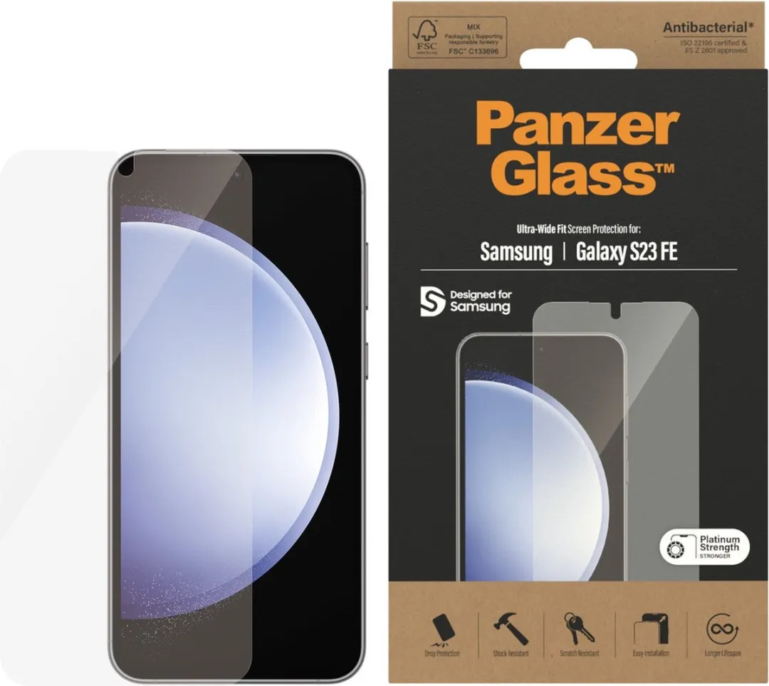 PanzerGlass PZ-7341 Screenprotector Samsung Galaxy S23 FE - Case Friendly