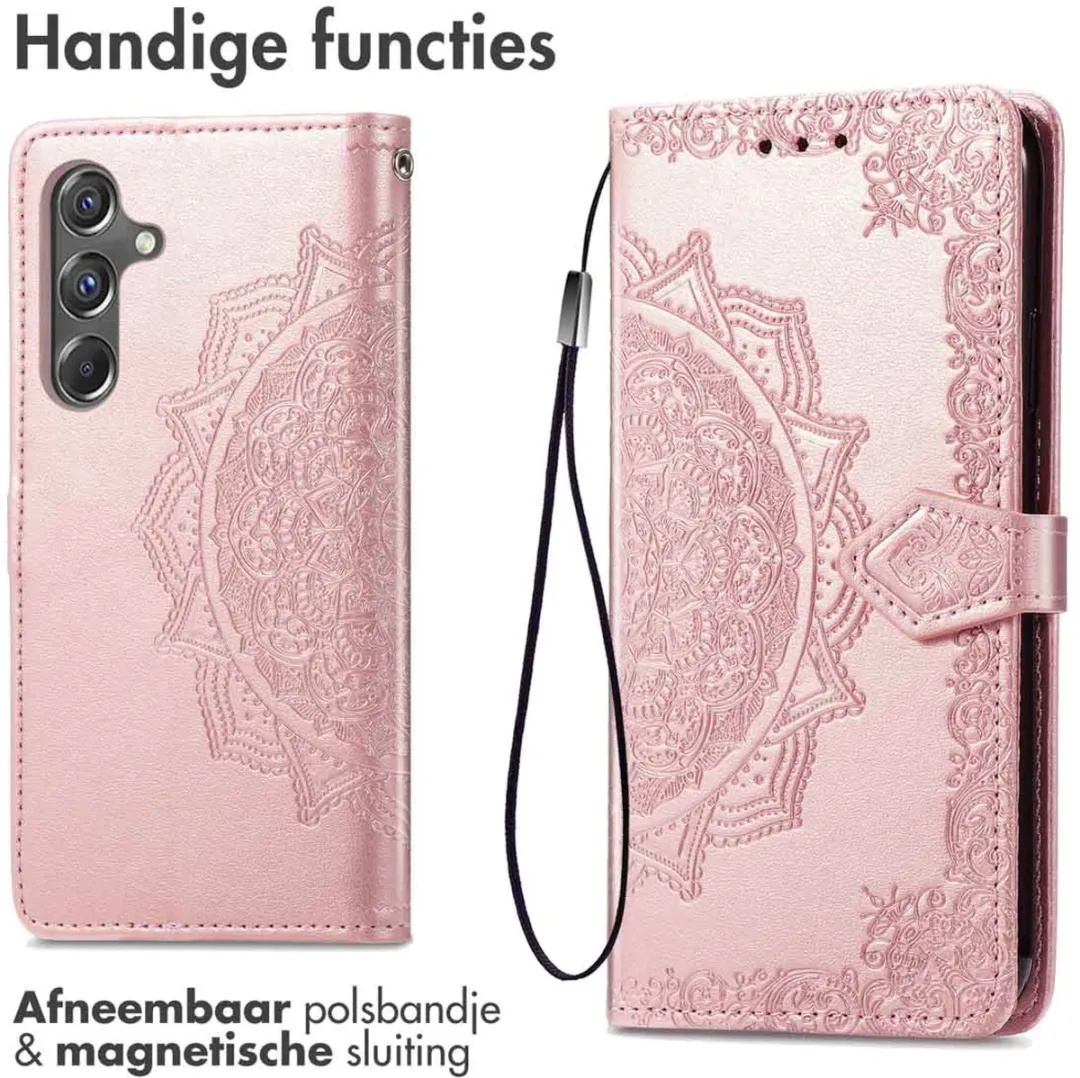 Imoshion Hoesje Samsung Galaxy A15 - Rosé Goud - 3 Pasjes