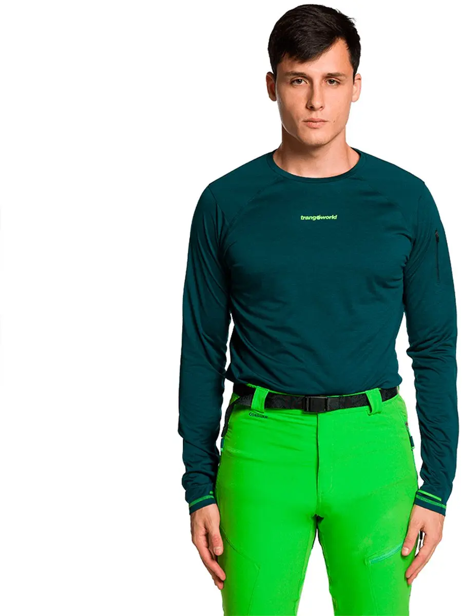 Trangoworld Trx2 Evo T-shirt Met Lange Mouwen Groen L Man