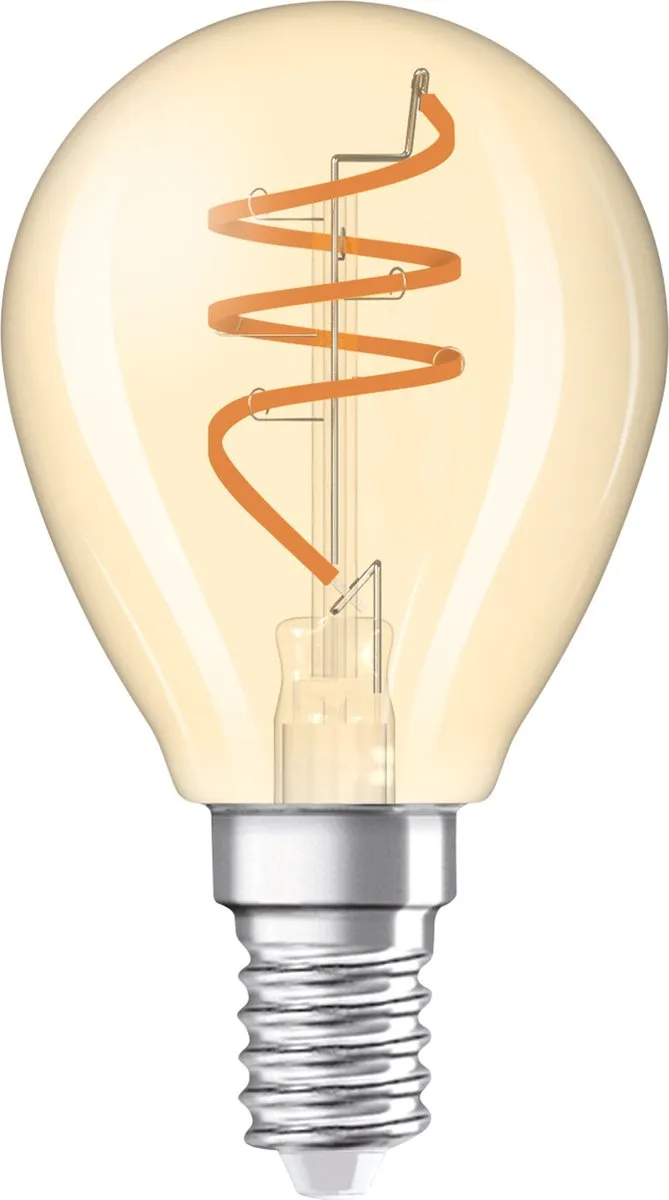 Osram Vintage 1906 LED Lamp 4,9W 470lm E14 - Warmwit 2200K - Goud