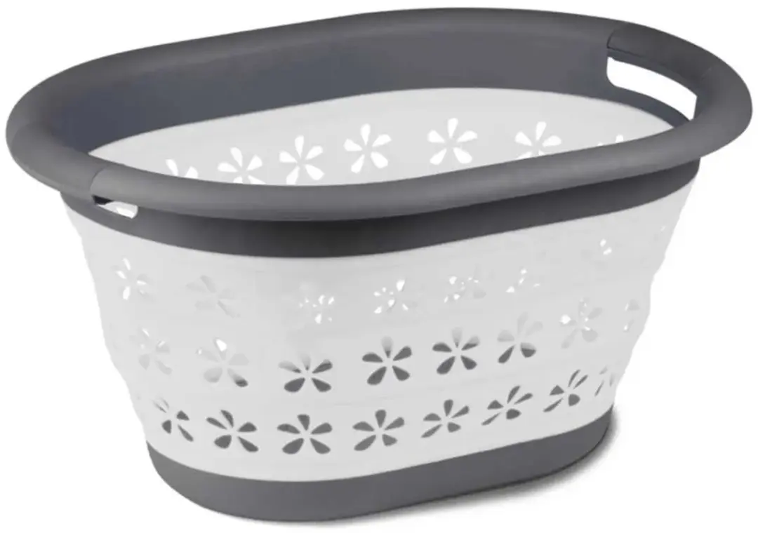 Kampa Opvouwbare Wasmand - Grijs - afbeelding 2 van 2