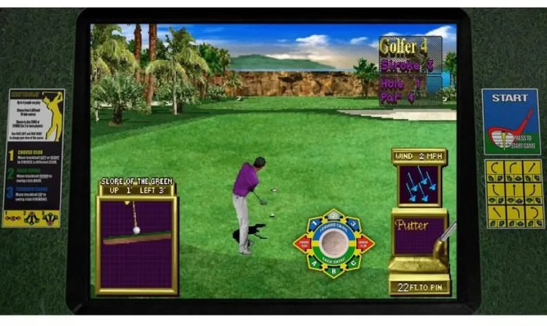 Just For Games Golden Tee Arcade Classics Nintendo Switch - afbeelding 6 van 6