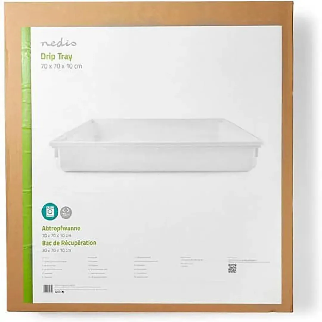 Nedis Lekbak WADT110AT70 - 70x70x10cm - Wit