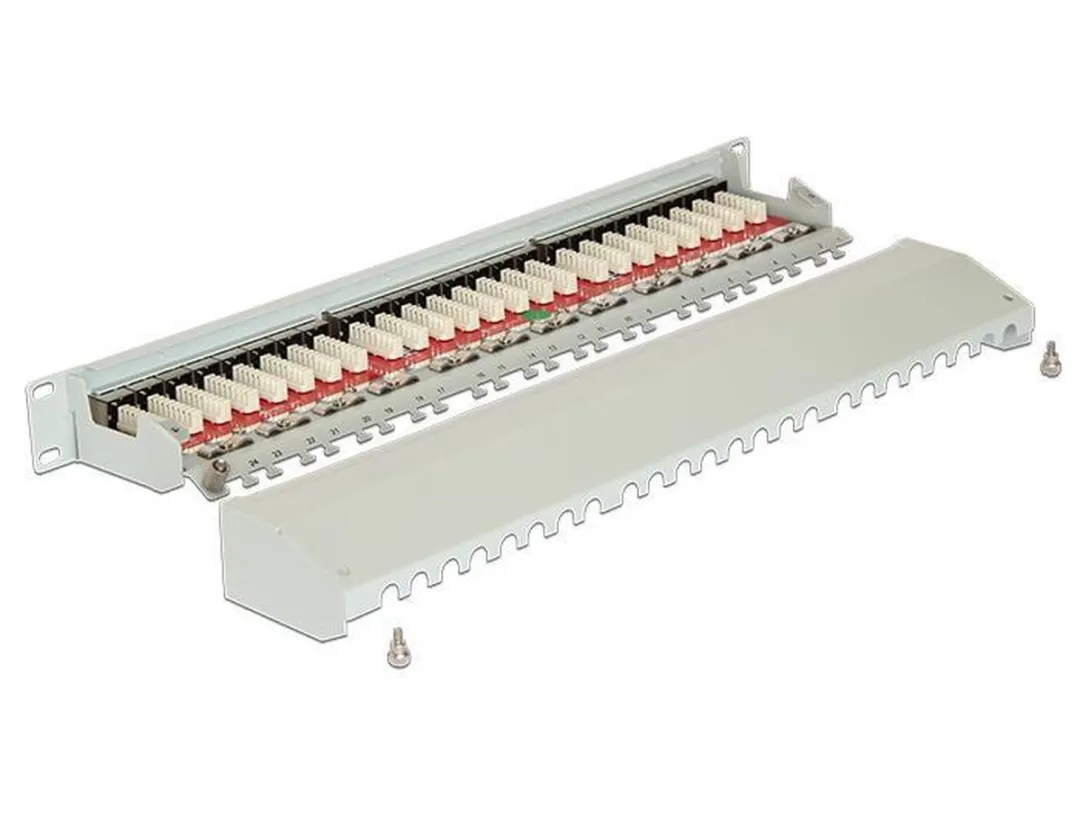 Delock 43319 Patch Paneel 1U - Grijs