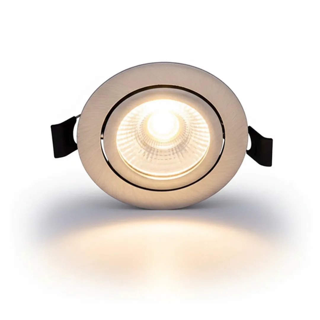 Lybardo Lage Inbouwspots 3-pack - 5W Dim to Warm - Ø8.2cm - Zilver