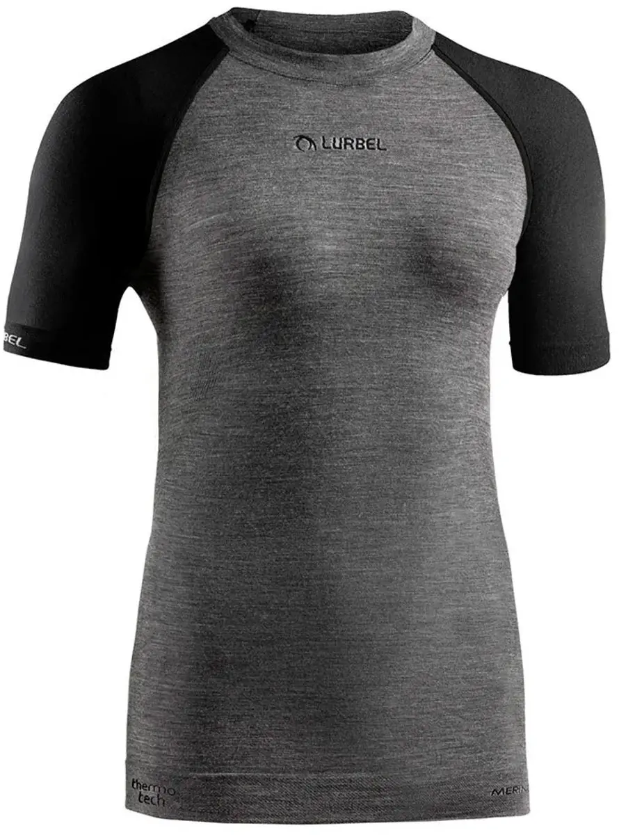 Lurbel Move T-shirt Met Korte Mouwen Grijs L Vrouw