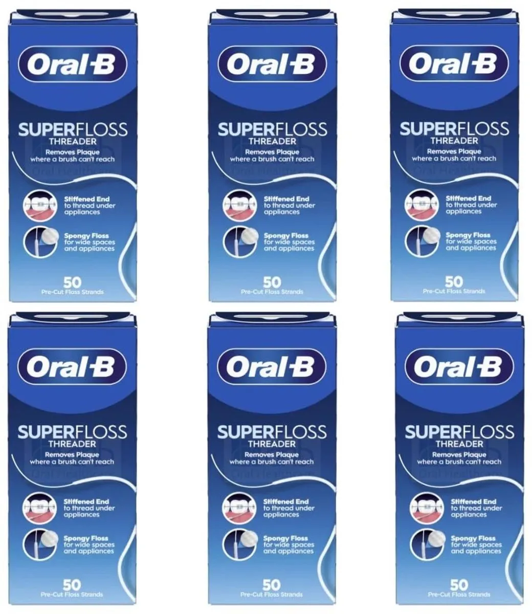 Oral-B Super Floss Flosdraad 300 Stuks