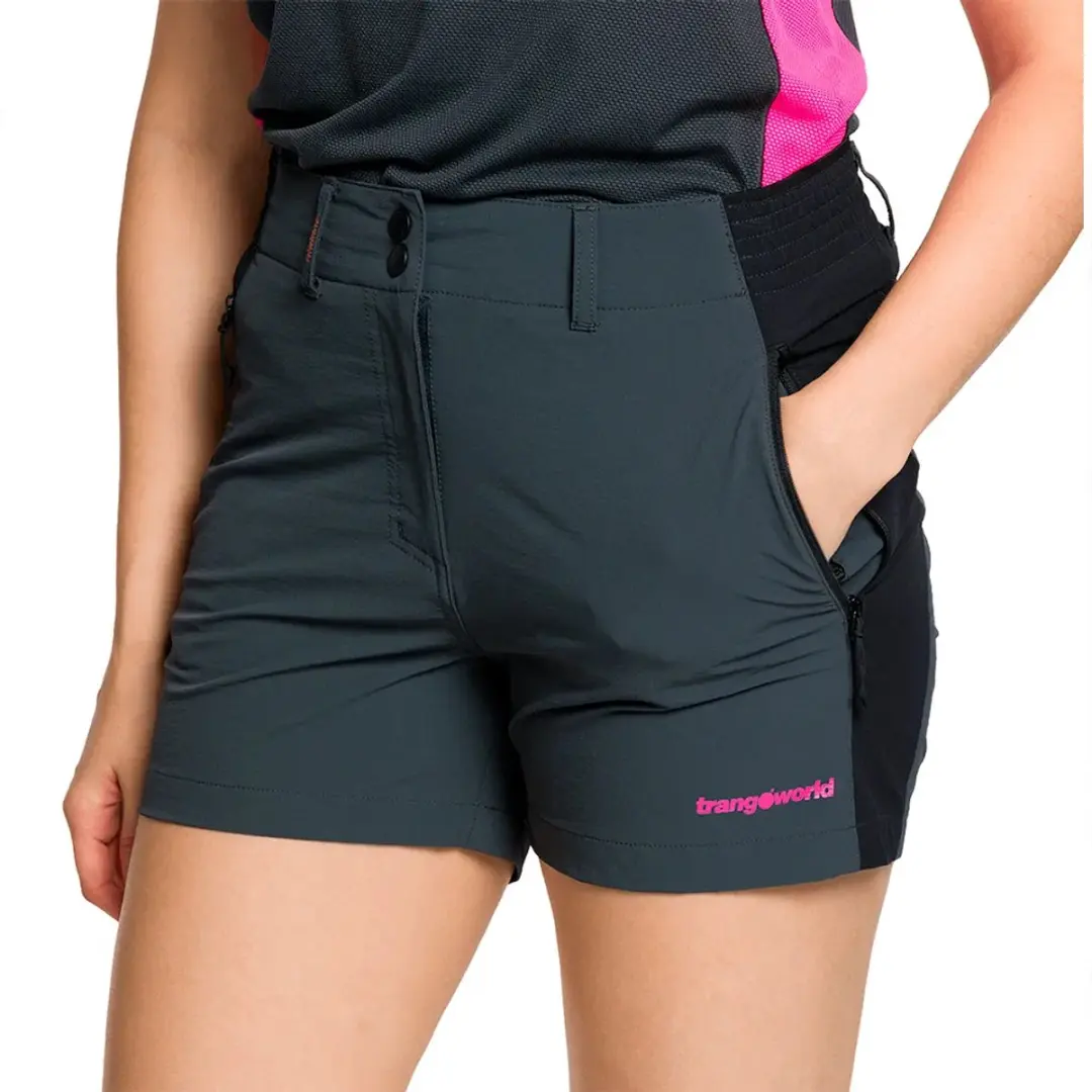 Trangoworld Brisen Korte Broek Dames - Grijs - S - afbeelding 3 van 3