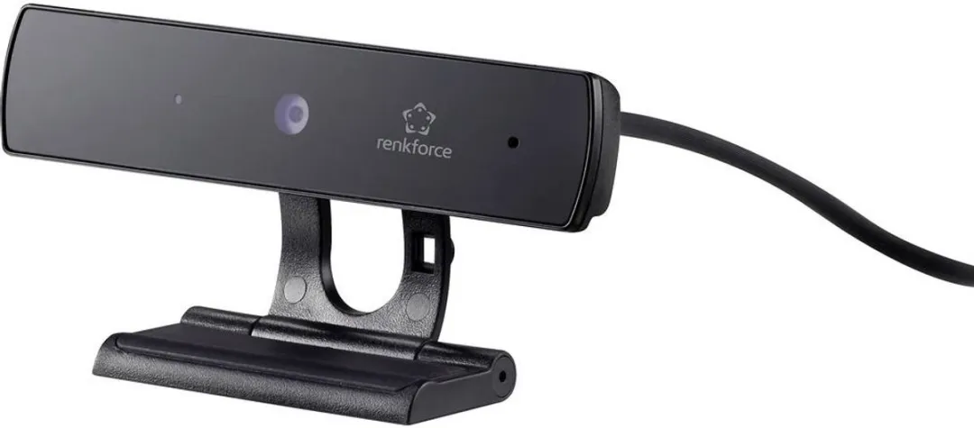 Renkforce RF-3799734 Full HD Webcam - Zwart