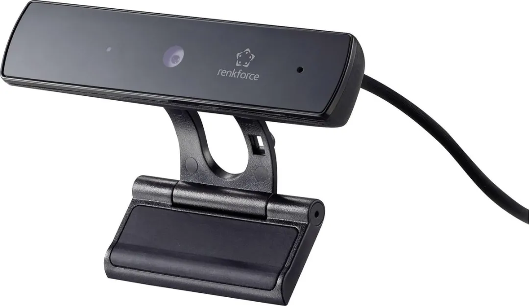 Renkforce RF-3799734 Full HD Webcam - Zwart