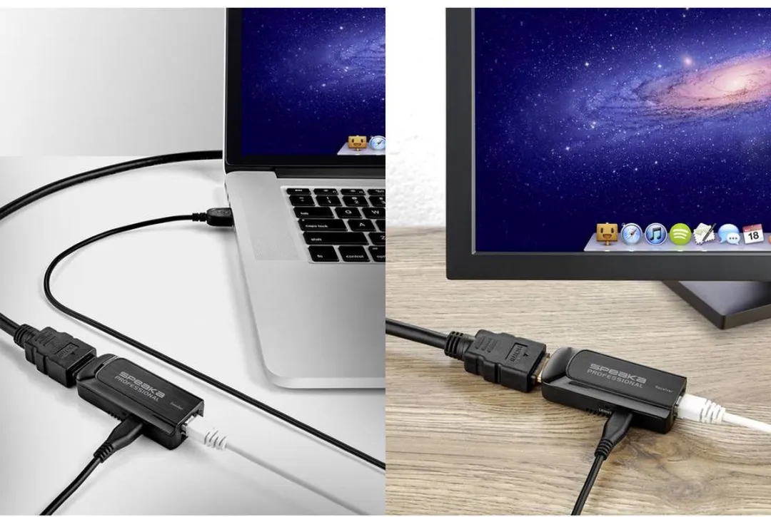 SpeaKa Professional HDMI Extender SP-6773280 - 50m - Zwart