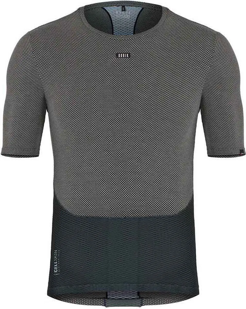 Gobik Cell Skin Ondershirt Korte Mouw - Grijs
