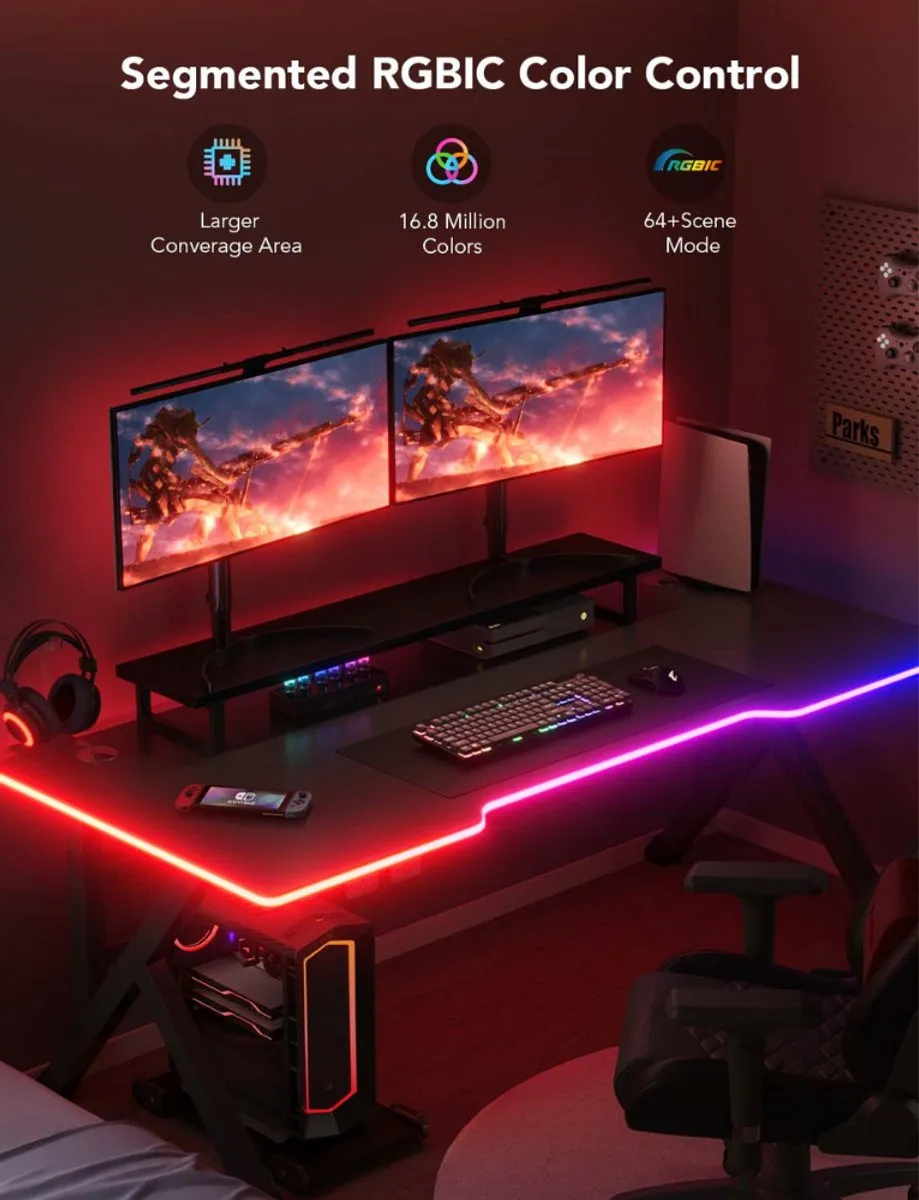 Govee Neon Rope Light RGBIC 3m - Wit