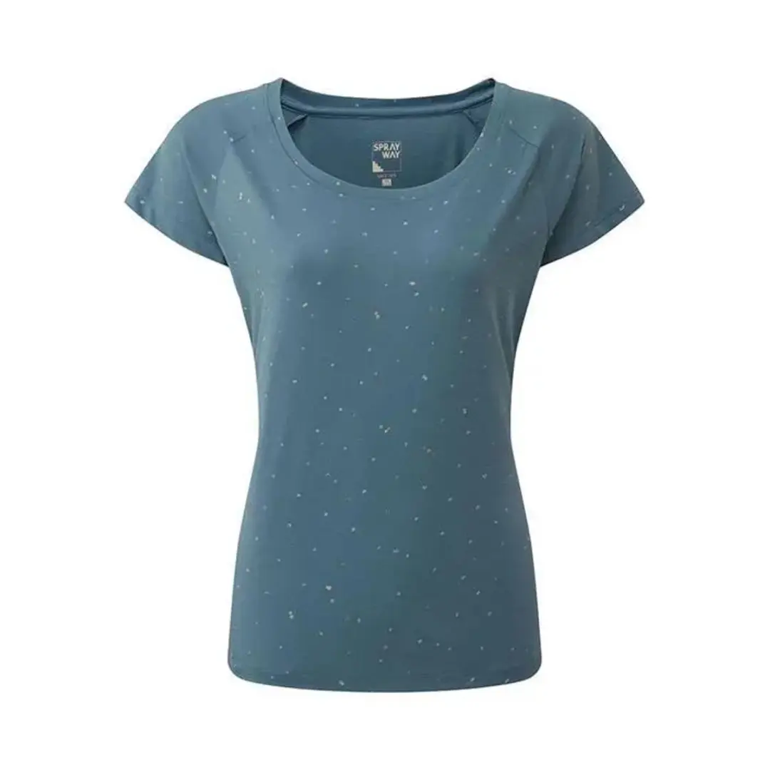 SPRAYWAY Dot T-Shirt dames - Seaport - Maat 14