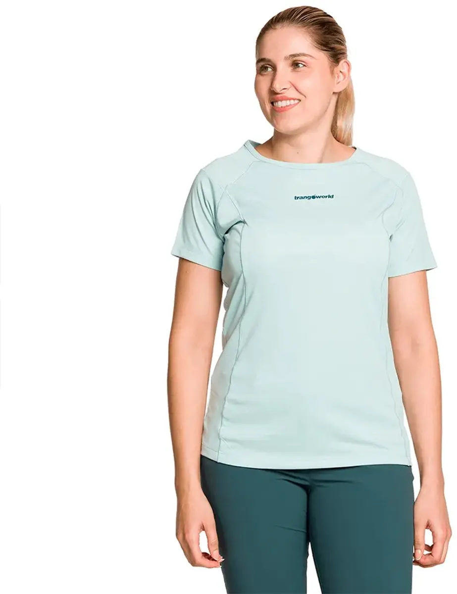 Trangoworld Demba T-shirt Met Korte Mouwen Blauw L Vrouw