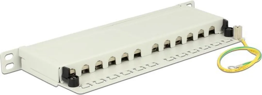 Delock 43311 Patchpaneel 0.5U - Grijs
