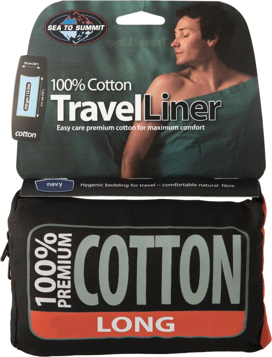 Sea to Summit Premium Cotton Liner Lakenzak Lang