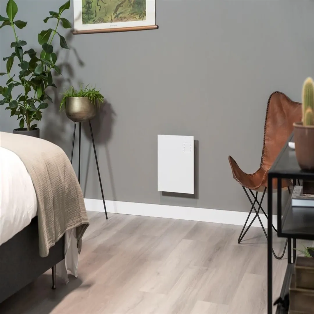 Eurom Mon Soleil Display 400 Wi-Fi Infrarood Wandkachel 400W - Wit
