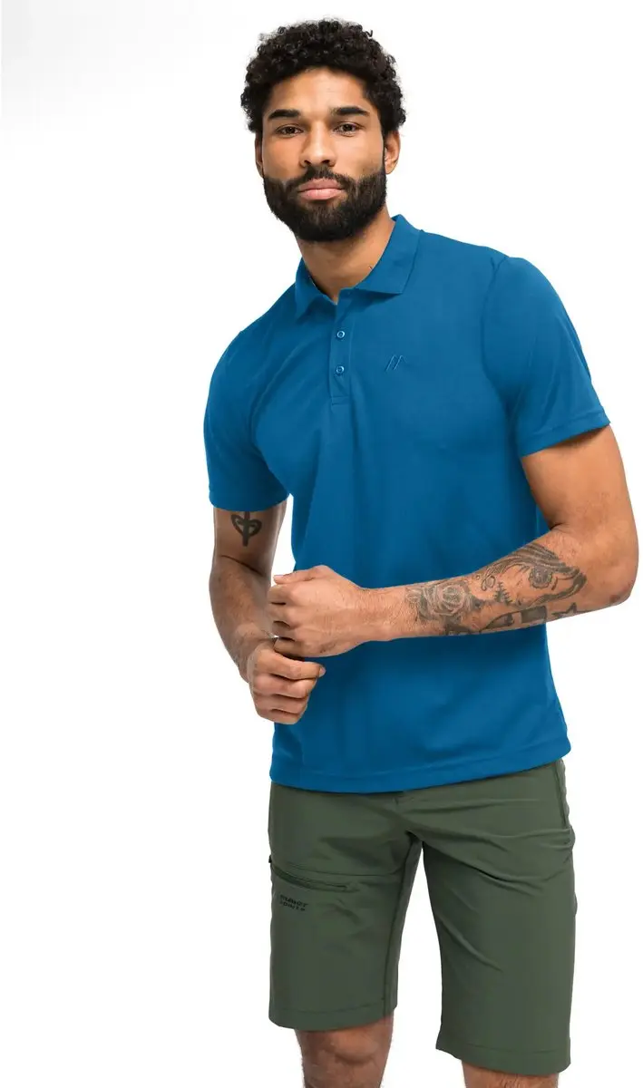 Maier Sports Ulrich Polo - Teak - 8XL - afbeelding 4 van 6