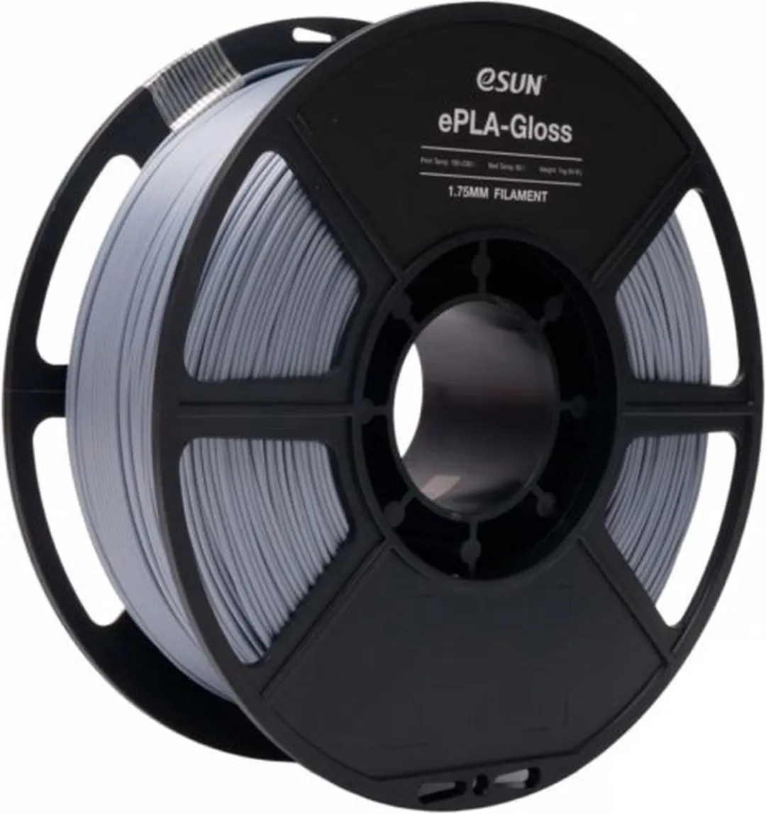 ESUN ePLA-Gloss Grijs 3D Printerfilament 1kg - 1.75mm