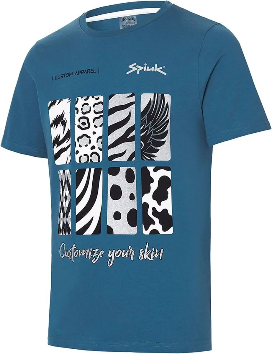 Spiuk Promotion T-shirt Met Korte Mouwen Blauw L Man