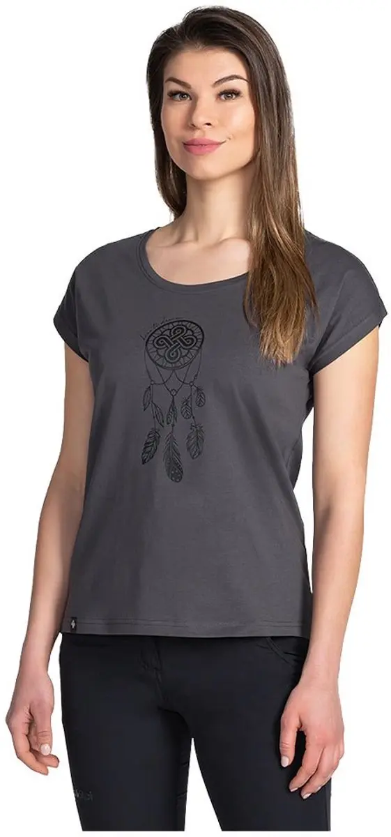 Kilpi Roane T-shirt Met Korte Mouwen Zwart 38 Vrouw