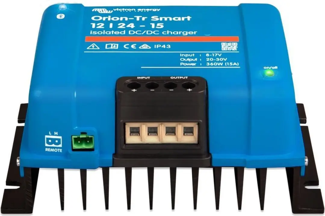 Victron Orion-Tr Smart 12/24-15 DC-DC lader 15A (360W) - afbeelding 2 van 6