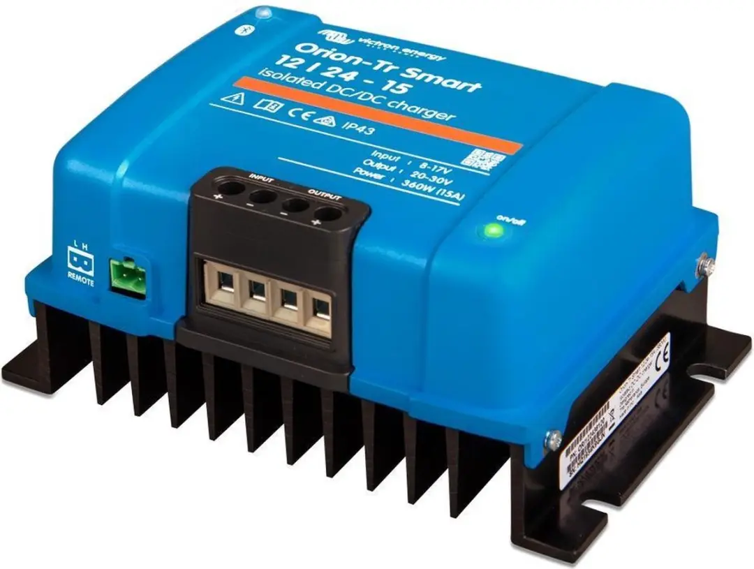 Victron Orion-Tr Smart 12/24-15 DC-DC lader 15A (360W) - afbeelding 5 van 6