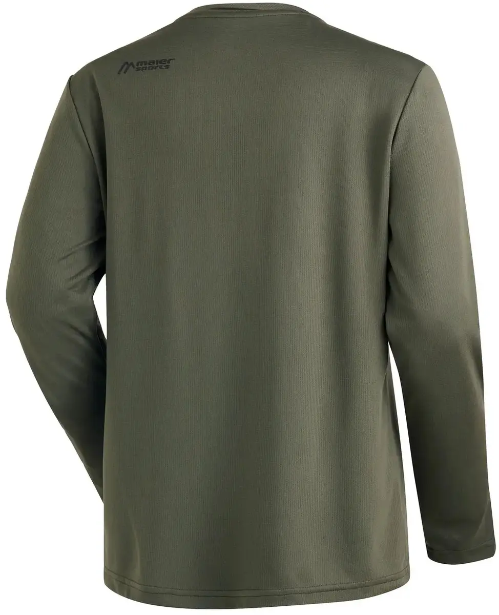 Maier Sports MS Fav Dames T-shirt Lange Mouwen - Zwart - M - afbeelding 4 van 6
