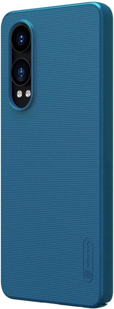 Nillkin Super Frosted Shield Hoesje OnePlus Nord CE 4 Lite - Blauw