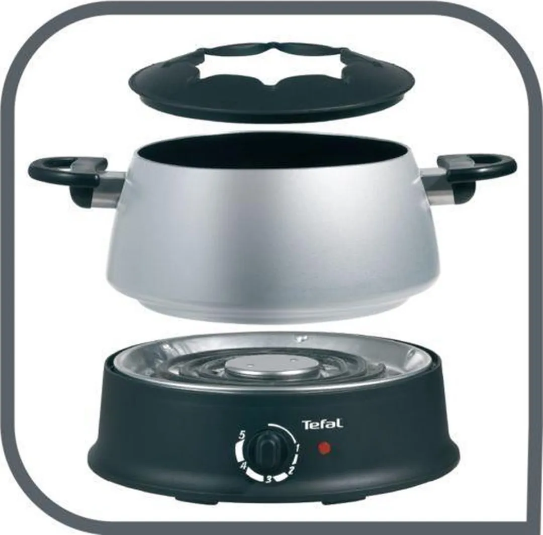 Tefal Indigo EF3000 Elektrische Fonduepan - 6 Personen - 1200W