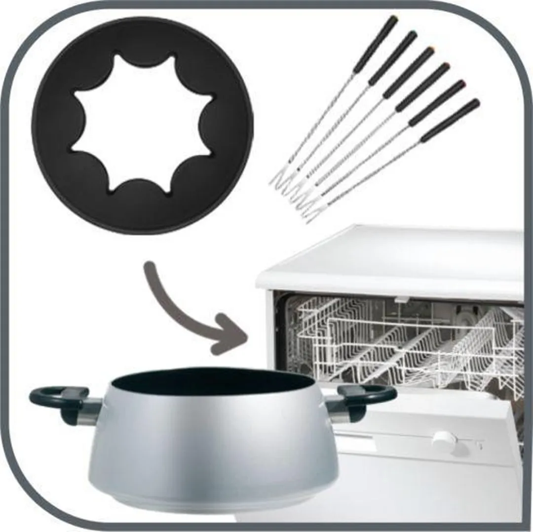 Tefal Indigo EF3000 Elektrische Fonduepan - 6 Personen - 1200W