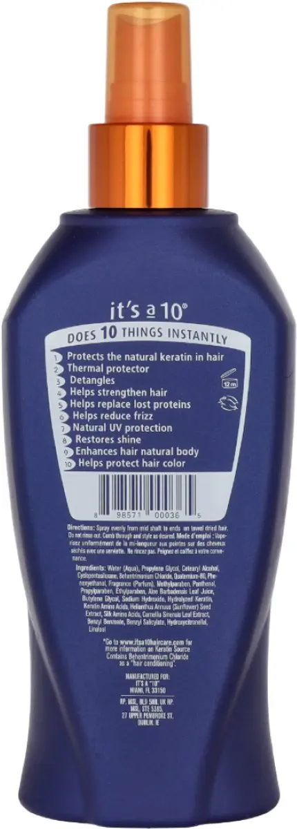 It's a 10 Miracle Leave-in Plus Keratin 295ml - afbeelding 2 van 4