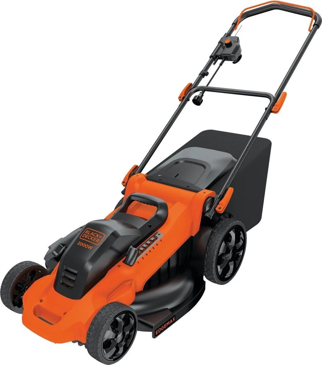 BLACK+DECKER 2000W Grasmaaie 48cm geschikt tot 600m² - LM2000-QS