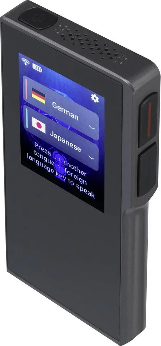 Renkforce RF-4229082 Mobiele Vertaler - 11 Talen - Zwart