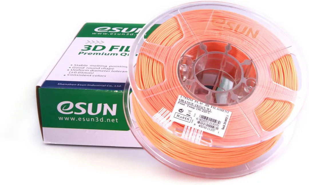 ESUN PLA+ Orange 1.75mm 3D Printerfilament 1kg