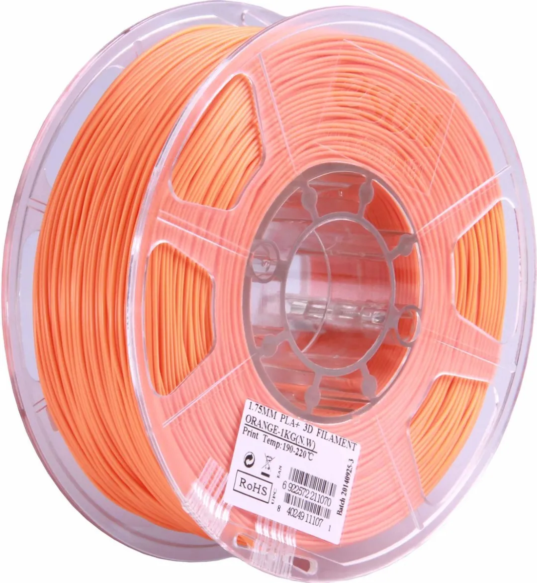 ESUN PLA+ Orange 1.75mm 3D Printerfilament 1kg