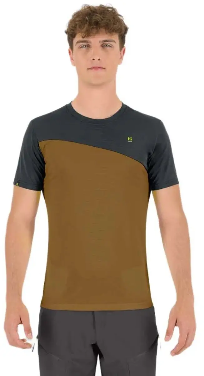 Karpos Averau T-shirt Met Korte Mouwen Bruin M Man