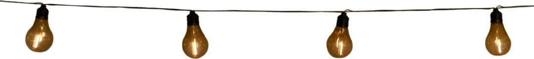 Anna's Collection Solar Sfeerverlichting 2x10 LED - 450cm - Warm wit