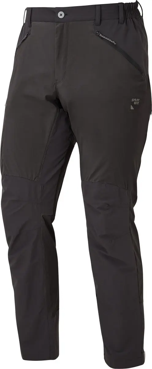 Sprayway Compass Pro Pant - Wandelbroek - Heren - Zwart - Maat 46